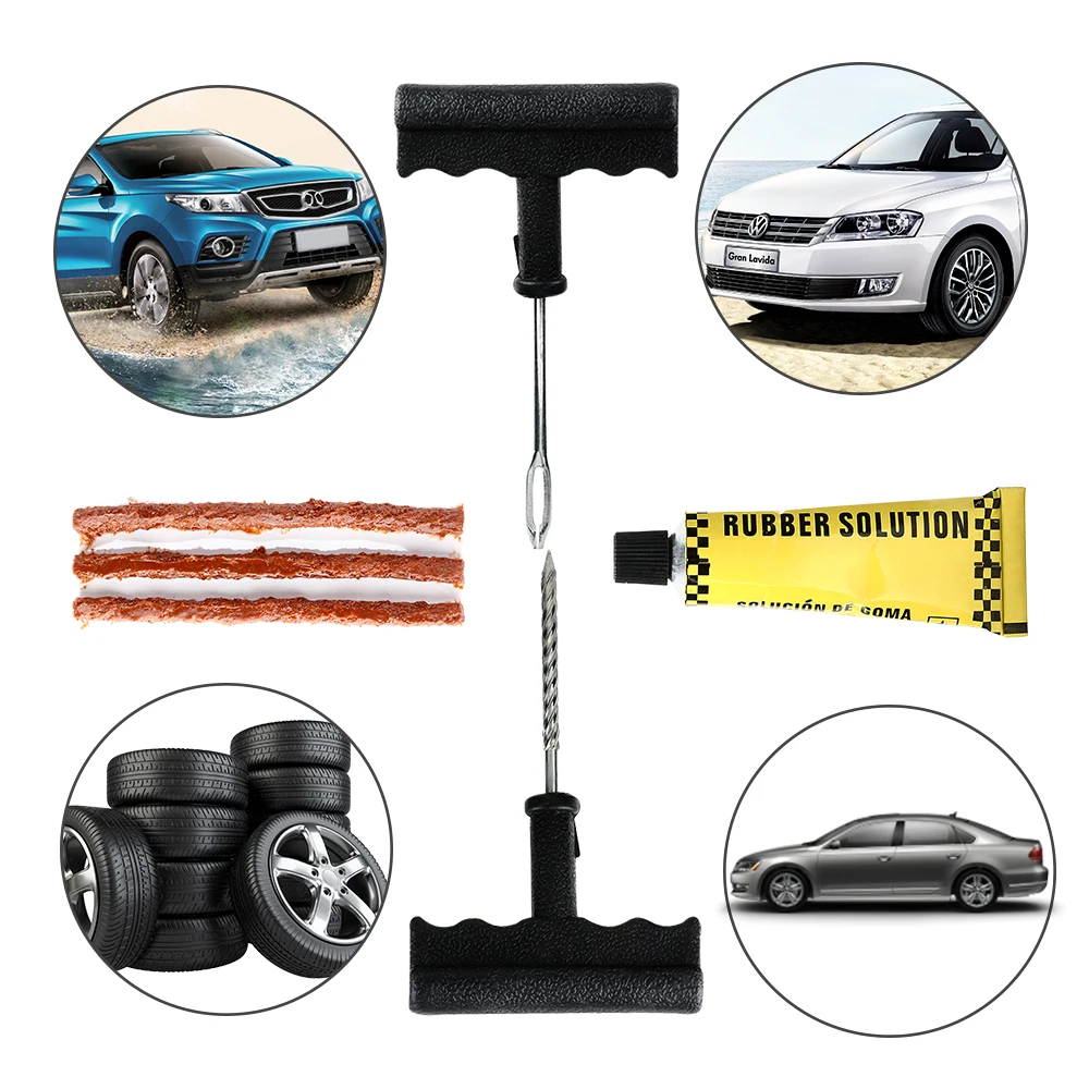 Buy 1 Set Professional Auto Car Tire Repair Kit Motorcycle/Car Tubeless Tyre