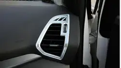 Для Kuga Escape 2018 ABS вентиляционное отверстие Матовый 2017 выход крышка отделка автомобиля A/C кондиционер ветер Стайлинг наклейки аксессуары