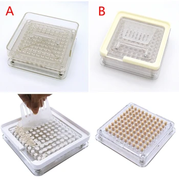 

100 Holes 0# Manual Capsule Filling Maker Powder Pharmaceutical Capsule Filler