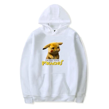 

Cartoon Printed Pikachu Long Sleeve Hoodie Womenswear / Mens Hoodie 2019 Street Trends Kawaii Turtleneck Sweatshirt Casual Brand