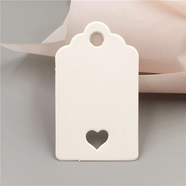 Kraft Gift Tags Scalloped Edge Wedding Party Paper Tag Price Label Hang Tag  100pcs/lot - AliExpress