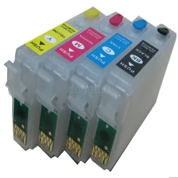 

T1711 Refillable ink cartridge For ink Expression Home XP-103 XP-203 XP-207 XP-313 XP-413 XP-406 XP-306 Printer with ARC Chips