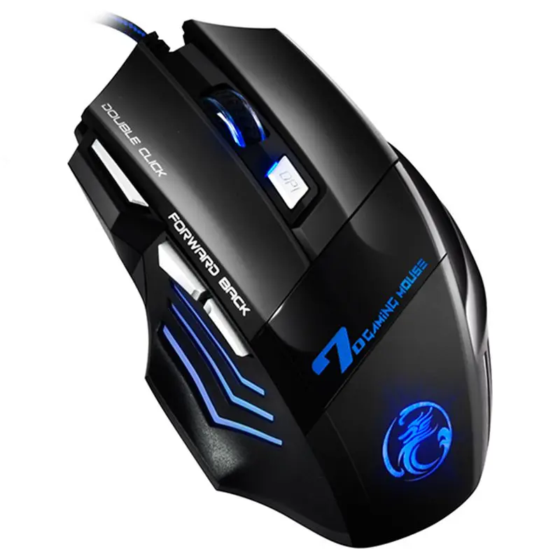 

2019 NEW Professional Wired Gaming Mouse 7 Button 2400 DPI LED Optical USB Computer Mouse Gamer Mice