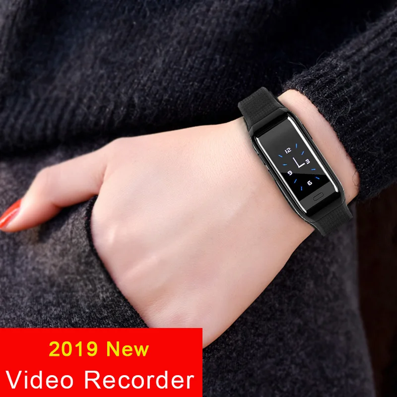 

New Color Screen HD 1080P Passometer Cam Camera Voice Video Photo Recording Sport Tracker SmartBand Wristband Smart Band