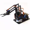 DIY Acrylic robot arm robot claw arduino kit 4DOF toys Mechanical grab Manipulator DIY SNAM1900 ► Photo 2/5