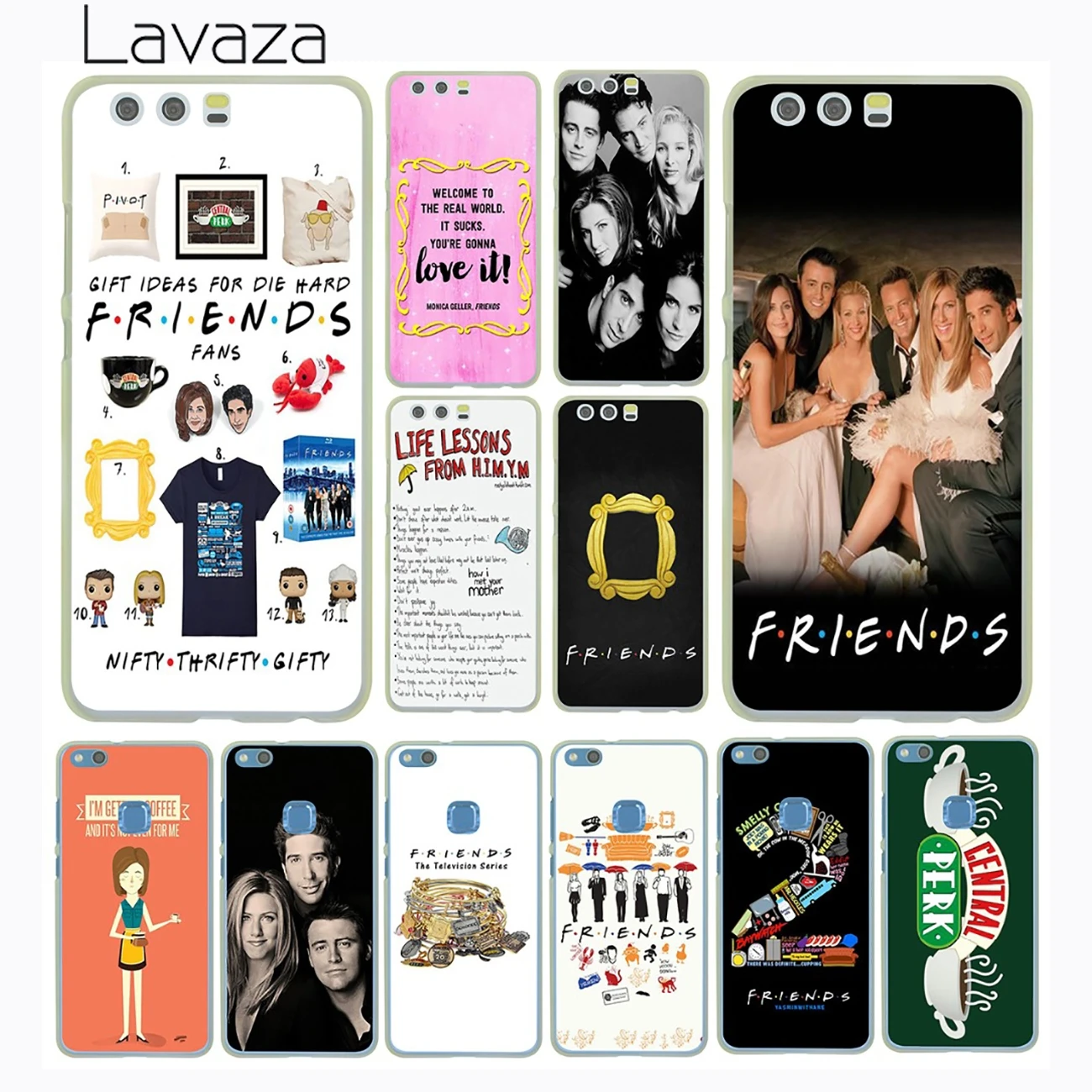 Lavaza TV Series Hot Show Friends Phone Poster Case for Huawei P30 P20 P10 P9 Plus P8 Lite Mini 2017 P smart Z 2019 | Мобильные