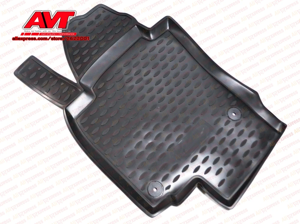 Коврики для Skoda Octavia II 2004 2013 4 шт. резиновые коврики Нескользящие аксессуары салона