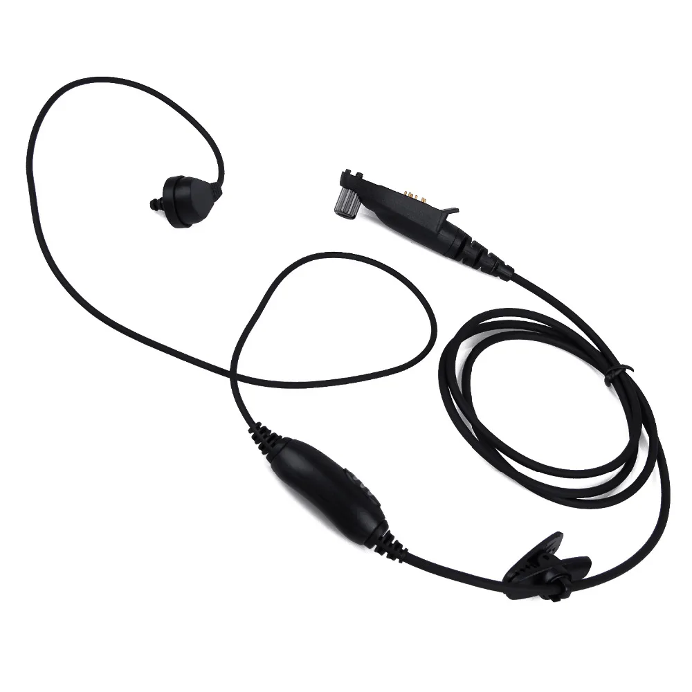 

for Motorola radio GP328plus Multi-Pin Earpiece PTT MIC Headset GP338plus GP344 GP388 Radio Walkie Talkie Covert Acoustic Tube