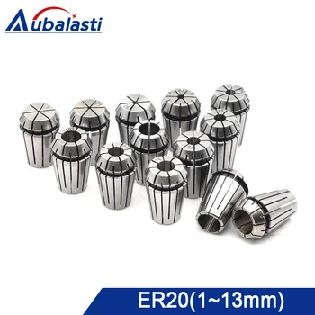 

ER20 Collet chuck cnc Spindle ER20 Collet lathe tool holder Pinza ER20 Collet set from 1-13MM for CNC milling