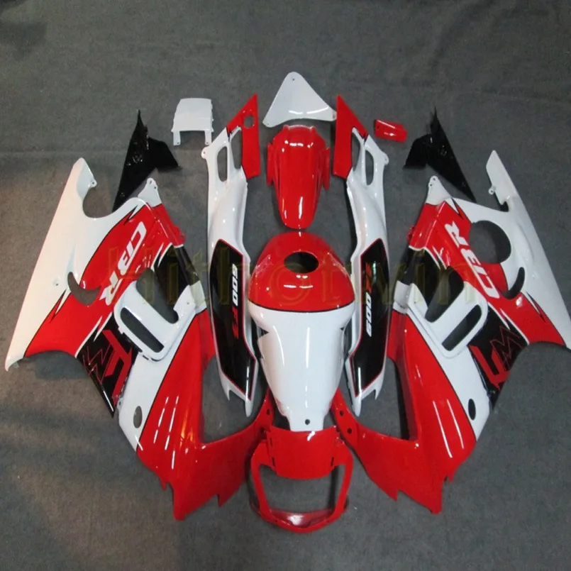 E Заказной обтекатель мотоцикла ABS для HONDA CBR600F3 1995-1996 CBR600 95 96 обвес комплект моторных панелей+ 23 цвета+ красный - Цвет: E