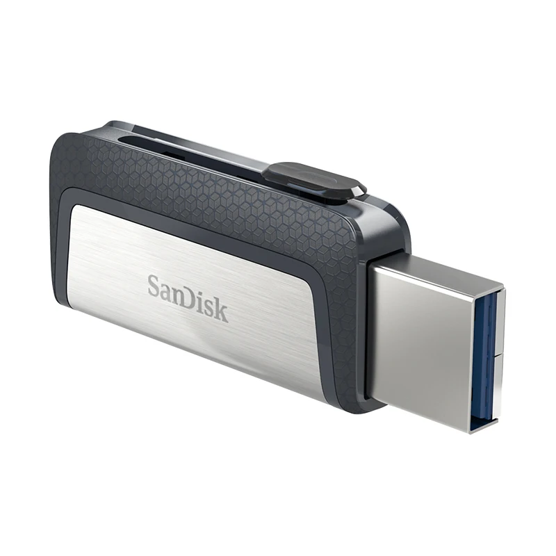 SanDisk USB флэш-диск Ultra Dual USB3.1 накопитель OTG Тип-C ручка привода ручки 150 м/с 16 GB 32 ГБ, 64 ГБ и 128 ГБ для смартфонов