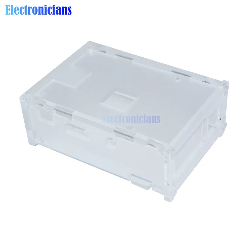 Прозрачный акриловый корпус компьютерная коробка комплект для Raspberry Pi|kit kits|acrylic