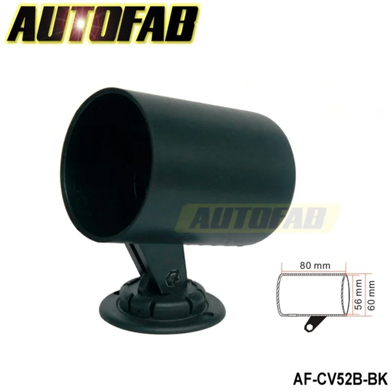 AUTOFAB - 1 GAUGE TRIPLE GAUGE PANEL 52MM HOLDER COVER (black,have in stock) For Honda Civic EK EM JDM 99-00 AF-CV52B-BK
