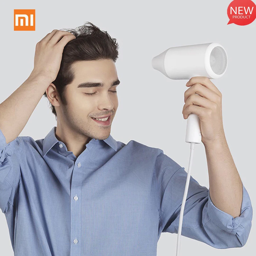 

Xiaomi CMJ01LX 1800W Hair Dryer Water Ion 360 Degree Free Rotation Large Air Intelligent Temperature Control Hairdryer