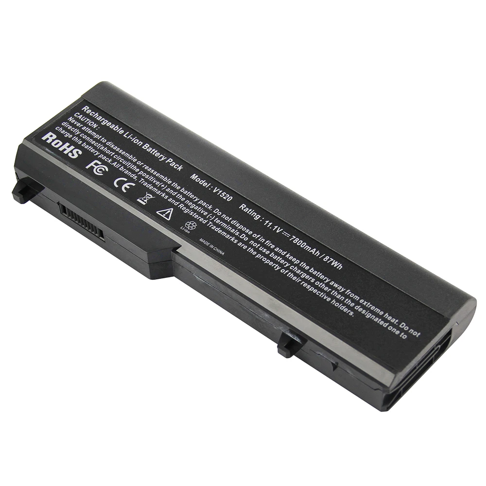 7800 мАч аккумулятор для ноутбука DELL 1310 Vostro 1320 1510 1520 2510 K738H N950C N956C N958C T112C T114C T116C U661H Y022C
