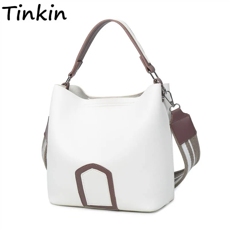 Bolso de hombro Vintage de mujer de Tinkin bolso de cuero de PU cubo sólido de moda bolsa de mensaje pequeña simplicidad bolsa cuadrada de 3 colores