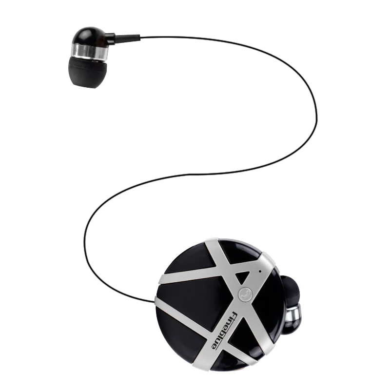 FineBlue FD-55 выдвижной беспроводной Bluetooth вибрирующие наушники гарнитура стерео