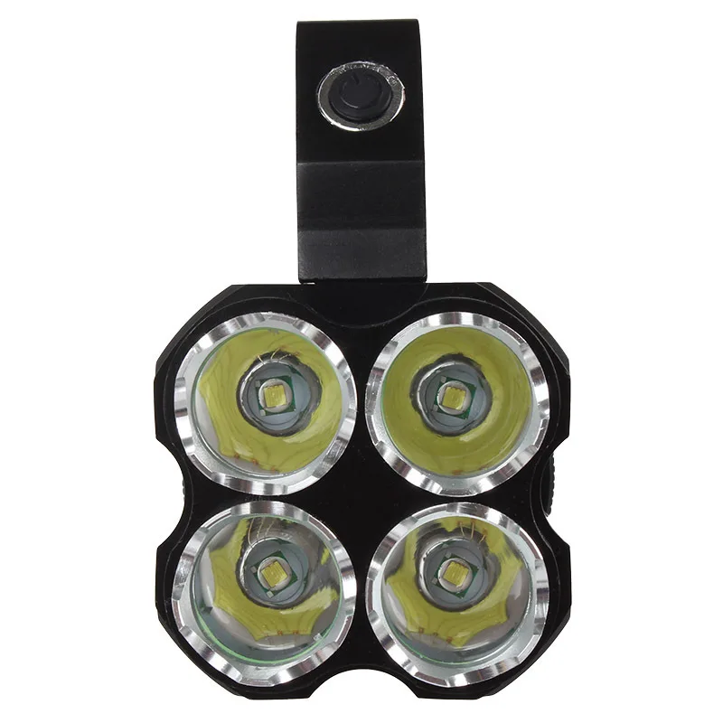 Мощная светодиодная вспышка cree xm t6 использует 4*18650 аккумулятора с прямой