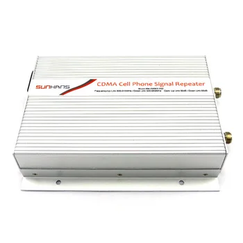 

3W(40dBm)Power 85dB Gain CDMA 850MHz Repeater,Cell Phone Signal Booster Amplifier 5000 square meters (50000 sq ft.)coverage area