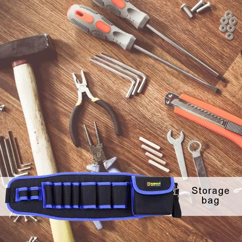 Ткань Оксфорд EVA электрики регулируемый пояс карманный инструмент молотки плоскогубцы отвертка держатель для хранения ручной инструмент