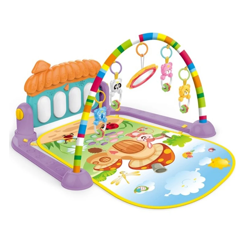 New Baby Fitness Rack Pedal Infants Newborn Game Mat Pad Play Mats