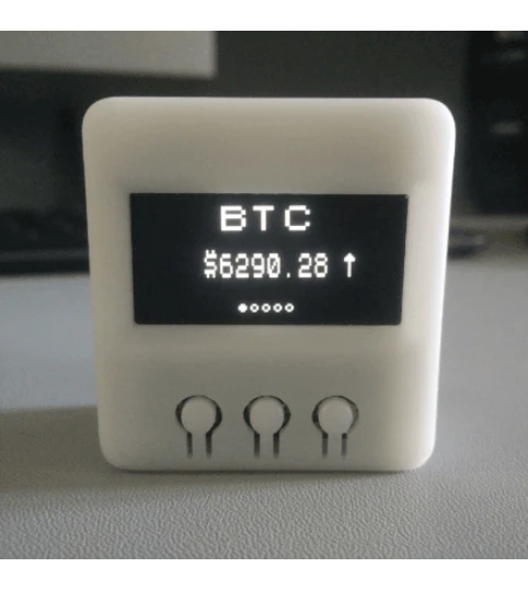 

DIY BOX TTGO T-Hacker ESP8266 Wifi OLED display attack Weather station For PS4-WiFi Temperature Humidity sensor