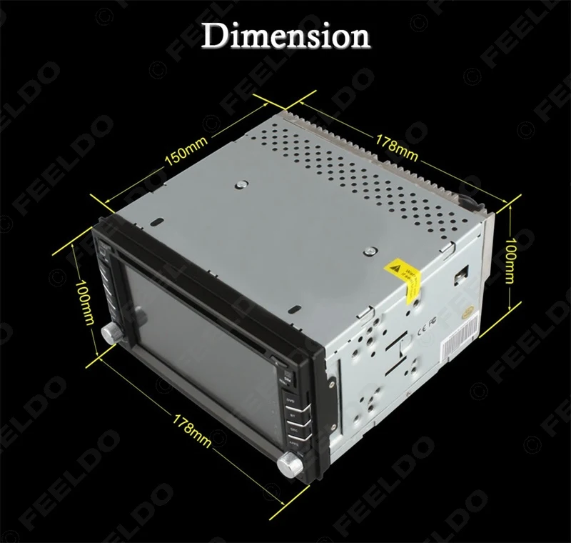 Excellent FEELDO 6.2" Universal Android 6.0 (64bit) Quad Core 2G/16G/4G Car Media Player With GPS Navi Radio For Nissan/Hyundai 2DIN ISO 22 Excellent FEELDO 6.2" Universal Android 6.0 (64bit) Quad Core 2G/16G/4G Car Media Player With GPS Navi Radio For Nissan/Hyundai 2DIN ISO 22