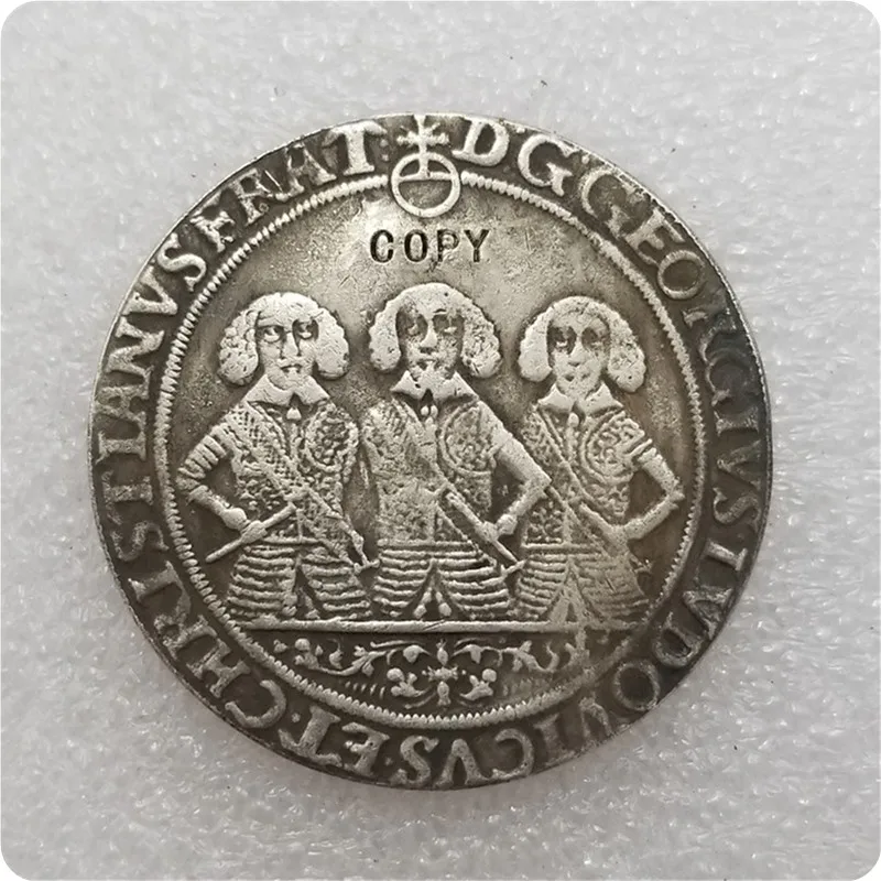 THALER-1657-GEORGIVS-LUDOVIC-CHRISTIAN копия монет