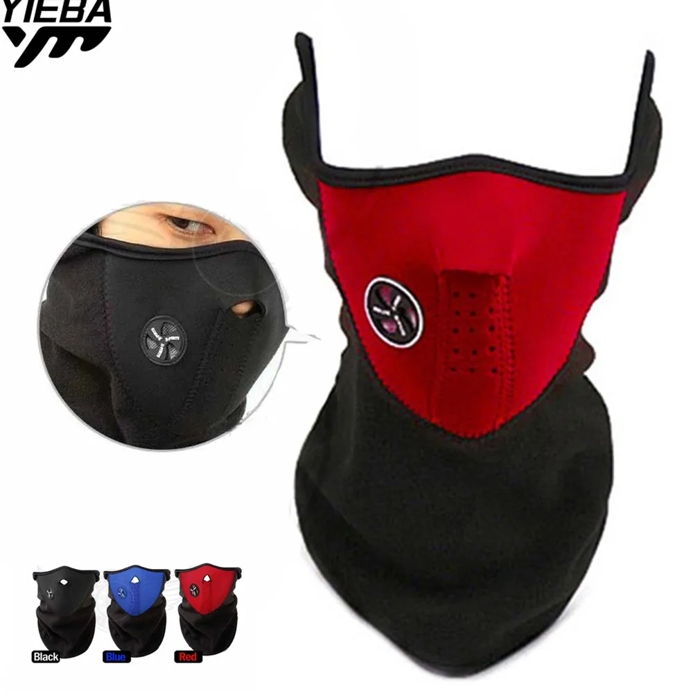 Promo Motorcycle-Face-Mask Helmet-Bandana Hood Sport-Neck Windproof 3-Colos Ski Outdoor 32870600880