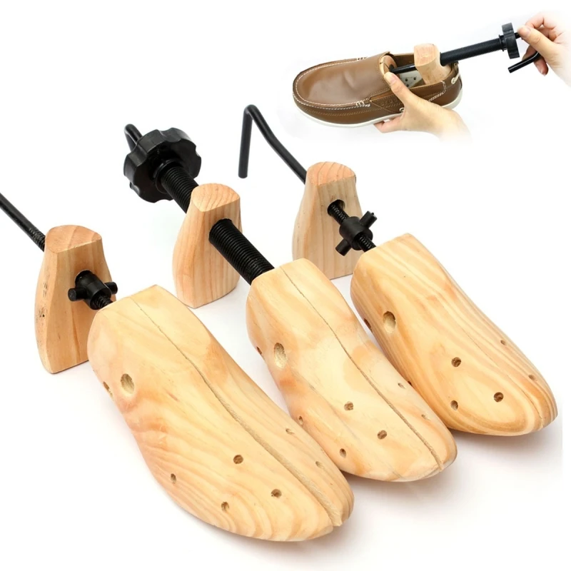 Wooden Shoes Tree Shaper Rack,Wood Adjustable Flats Pumps Boots Expander  Trees Size S/M/L Man Women Hombre Shoe Stretcher|Shoe Trees| - AliExpress