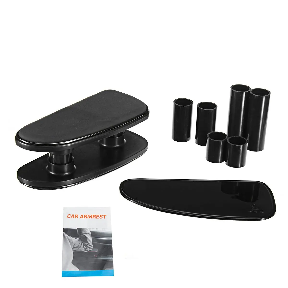 Цена Универсальный Регулируемый автомобильный подлокотник с защитой от усталости для левой руки, кронштейн для поддержки локтя, коврик для рук ...