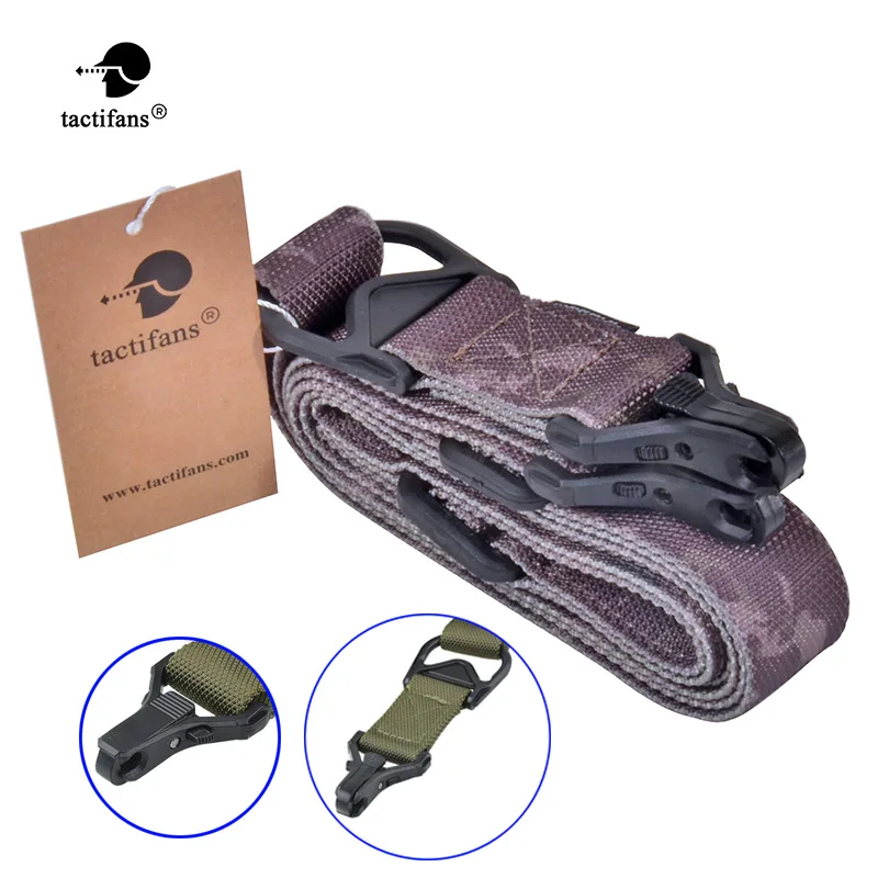

Multi-Mission 2 Point Tactical Rifle Sling Adjustable Military Wargame Paintball Hunting Gun Accessories Belt Strap Airsoft