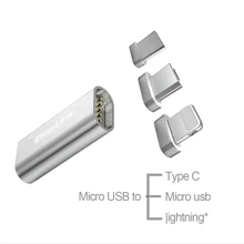 Mirco USB Type C Connector Magnet Adapter Micro USB to Type-C Micro USB Charger Cable Magnetic Adapter for Mobile Phones
