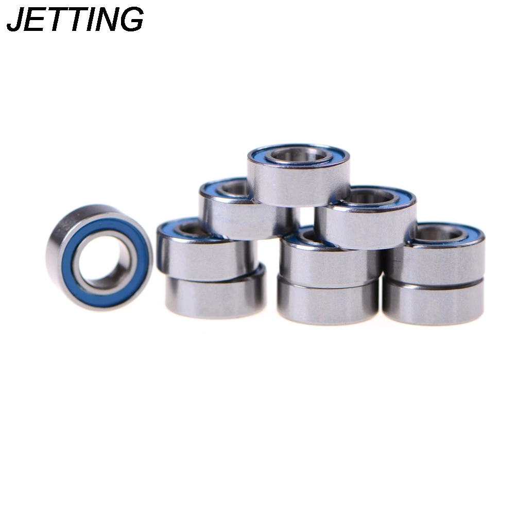 10PCS/LOT 5x10x4 mm MR105-2RS Miniature Ball Bearings Rubber Sealed Ball Bearing