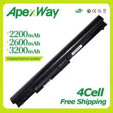 Apexway 14,8 в ноутбука Батарея для hp Pavilion 14 15 350 серии LA04 HSTNN-UB5M HSTNN-UB5N HSTNN-Y5BV TPN-Q129 TPN-Q130 728460-001 аккумулятор большой емкости