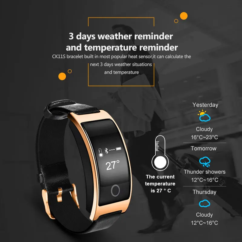 VERYFiTEK CK11S Fitness Bracelet Blood Pressure Smart Wristband heart rate monitor pulsometer Bracelets for xiomi pk fit bit