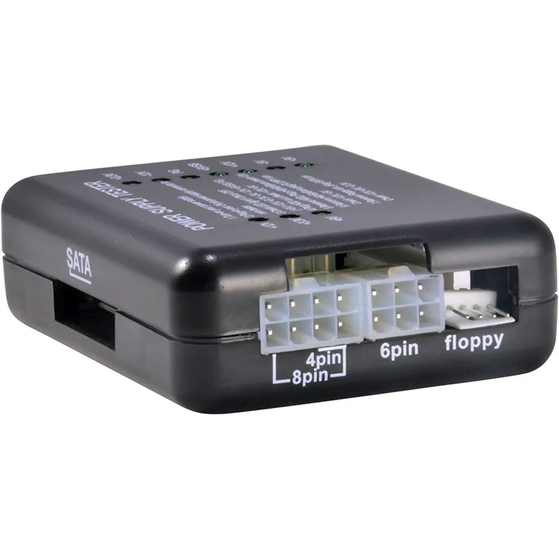 1 قطعة امدادات الطاقة atx اختبار مع 20/24 دبوس SATA موليكس HDD موصلات ل PSU PC امدادات الطاقة atx PSU تستر