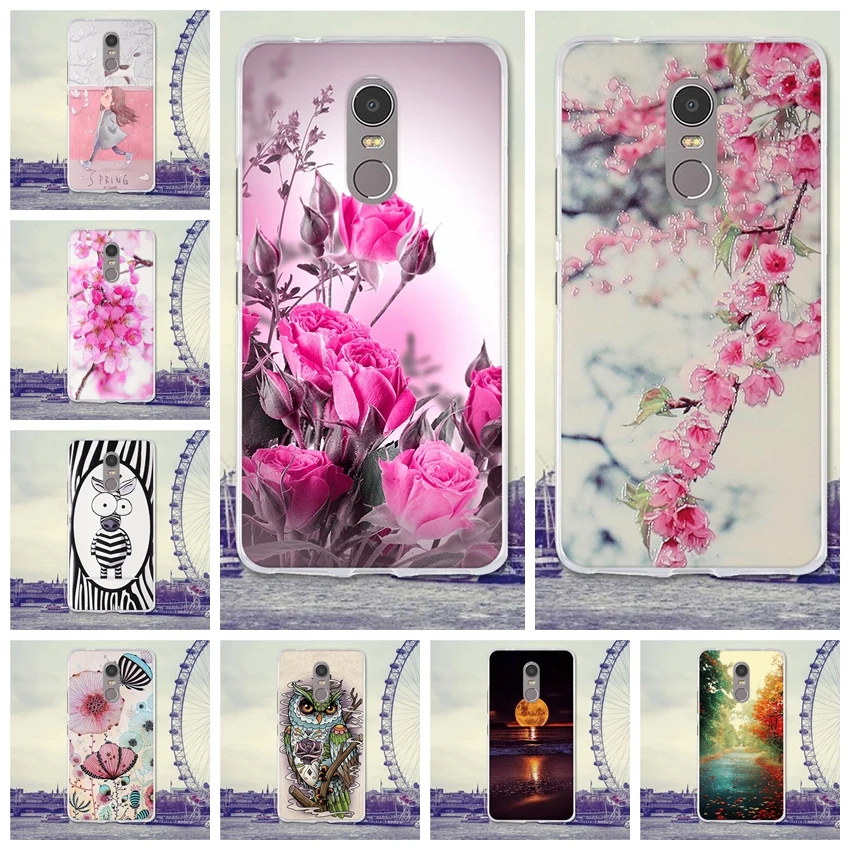 

Phone Case For Lenovo K6 Note Soft Silicone TPU Design Patterned Printed For Lenovo K6 Note K53 A48 K6Note K53A48 Case Cover