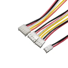 5 шт. VH3.96 VH 3,96 мм женский корпус разъем провода кабель 2 3 4 5 6 контактный разъем 20 см 22AWG длина провода