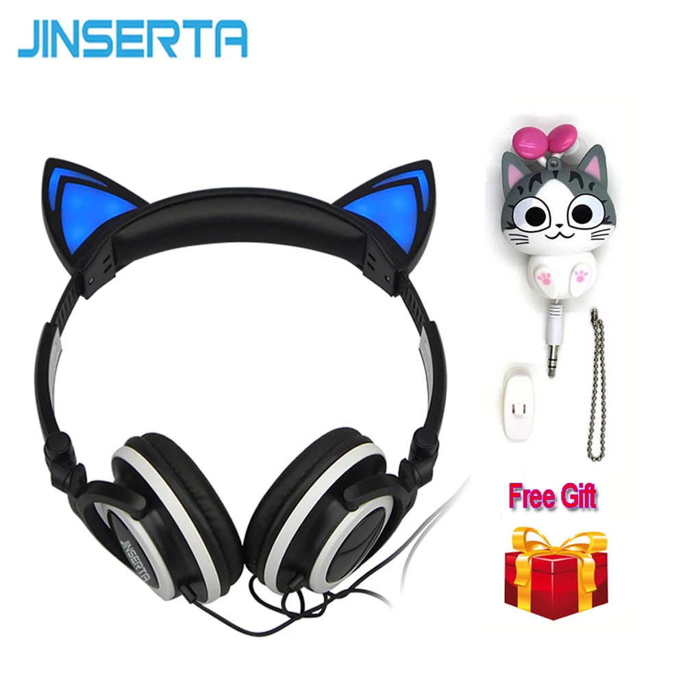 Cat Ear Headphones With Glowing Led Lights Stores Cat Ear Headphones With Glowing Led Lights Stores