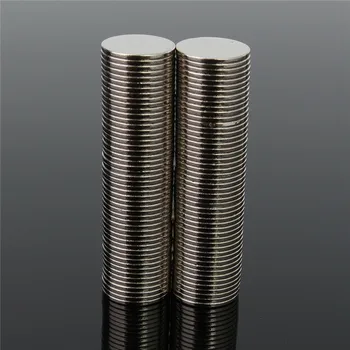 

100pcs 12 x 1 mm Super Strong Round Disc Magnet Rare Earth Neodymium N50 Circular magnet Permanent magnet