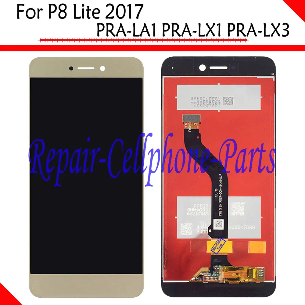 

Gold New Full LCD DIsplay + Touch Screen Digitizer Assembly For Huawei P8 Lite 2017 PRA-LA1 PRA-LX1 PRA-LX3