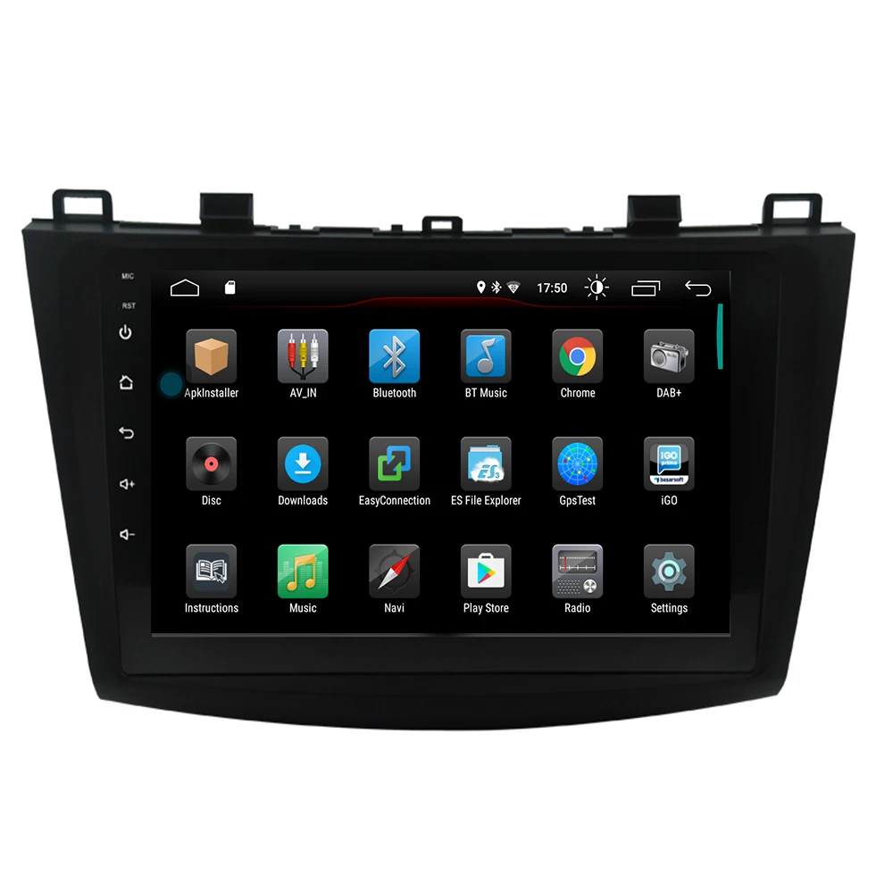 Для MAZDA 3 2009 2010 2011 2012 Android 9,1 10,2 дюймов ПЗУ 16 ГБ Автомобильный gps навигация Радио мультимедийный плеер Поддержка TPMS 3g