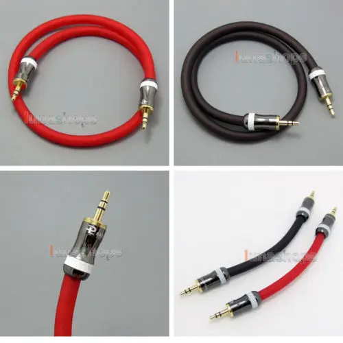 

LN004371 3.5mm Pailiccs 6N OCC Silver P Shield Headphone AMP Amplifier audio DIY cable