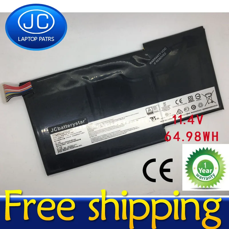 JCbatterystar BTY-M6J BATTERY For MSI GS63VR 6RF-001US | Компьютеры и офис