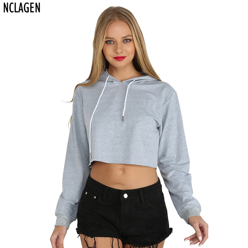 NCLAGEN Women Fashion Casual Loose Punk Hooded Hoodie Long Sleeve Stylish Crop Top Spring Autumn ... NCLAGEN Women Fashion Casual Loose Punk Hooded Hoodie Long Sleeve Stylish Crop Top Spring Autumn ...