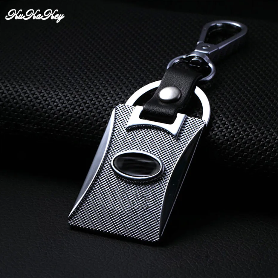 

New Arrival Fashion Car Logo Keychain Zinc alloy Car Key Chain Rings Keyring For Ford Focus 2 Fiesta Transit Mondeo Kuga EDGE