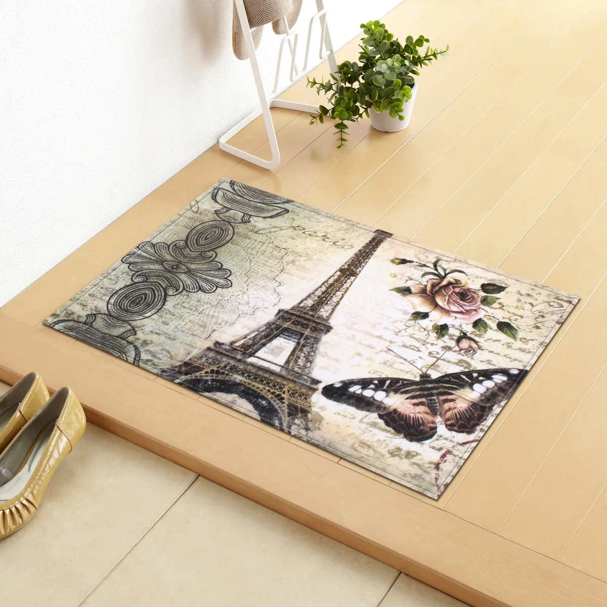 Creative Towel Pattern Modern Funny Doormat For Entrace Front Door Mat Welcome Home Rugs Non-slip Bathroom Kitchen Floor Carpet