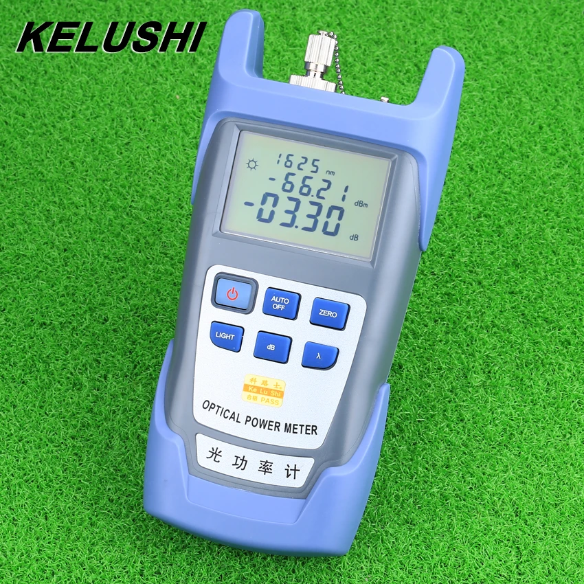 

KELUSHI FTTH Fiber Optical Power Meter DXP-40D Fiber Optical Cable Tester -70dBm~+10dBm SC/FC Connector Free Shipping