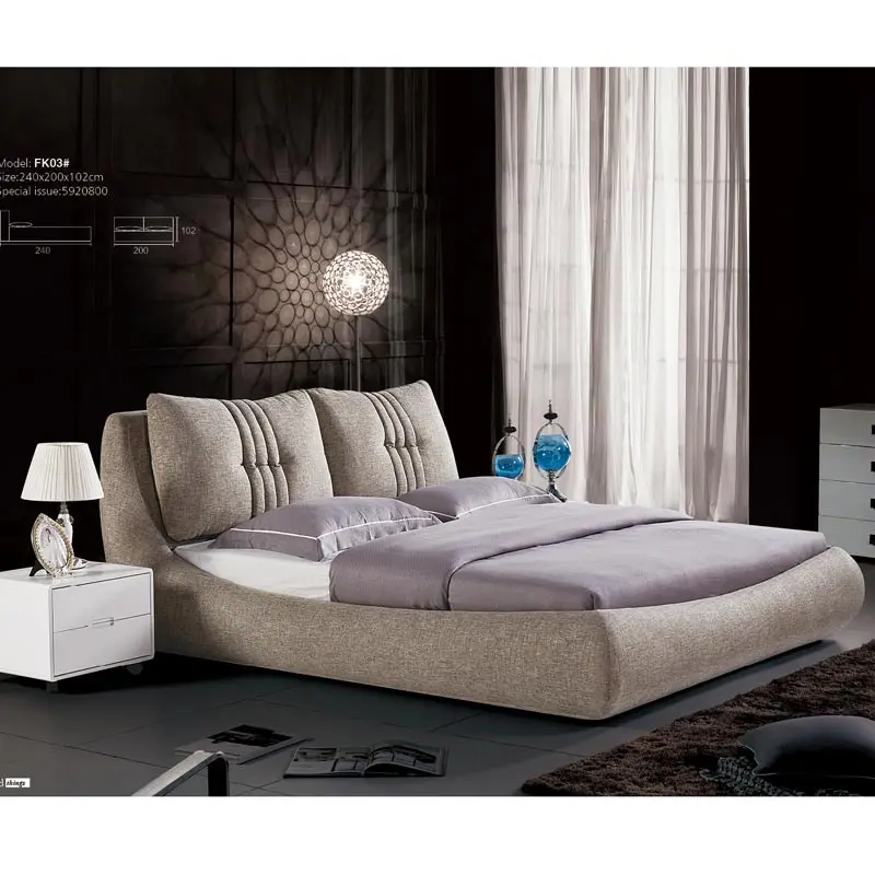 Home Furniture Luxury Super King Queen Size Bed Designs In Beds